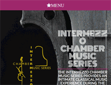 Tablet Screenshot of intermezzoconcerts.org